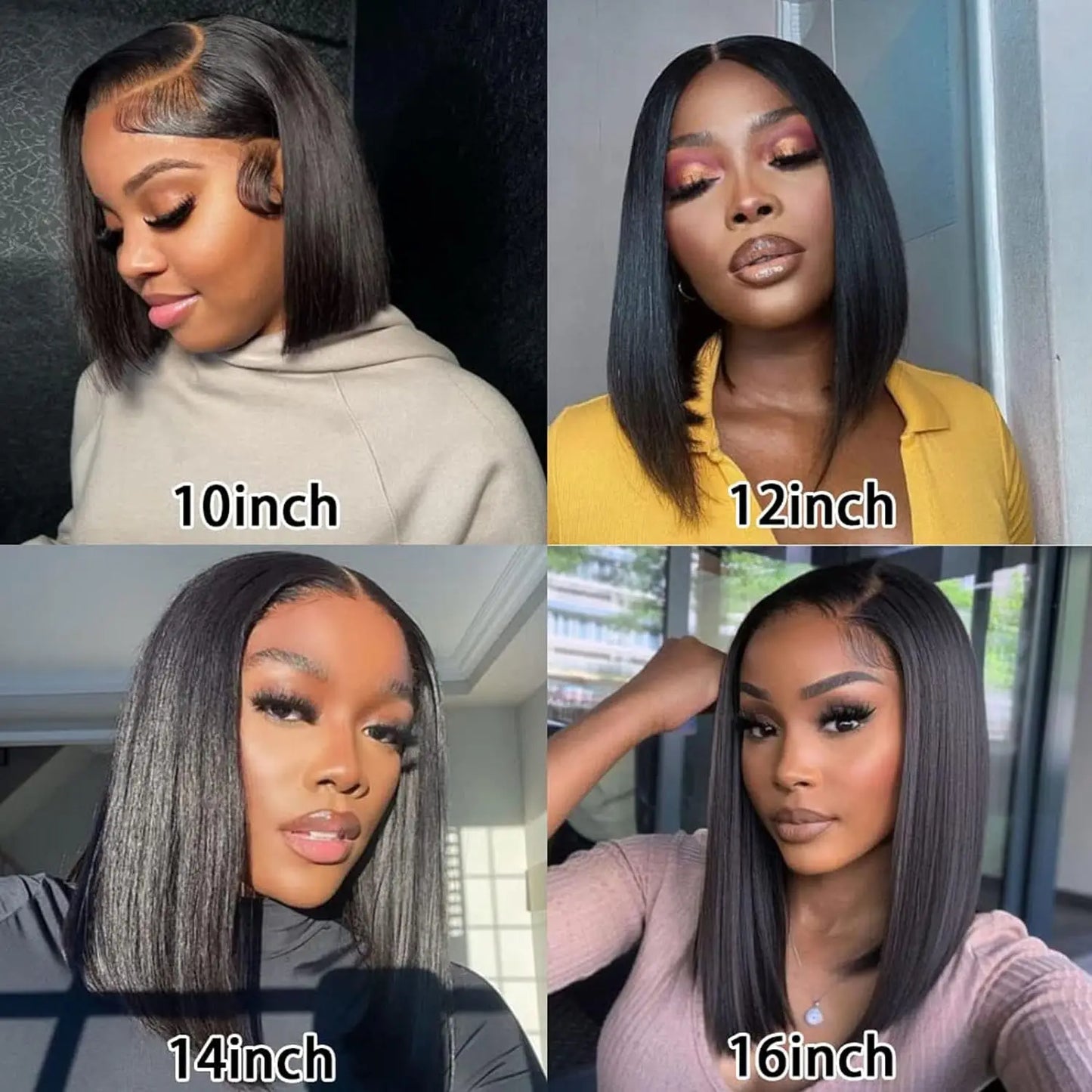 13×4 Short Bob Wig