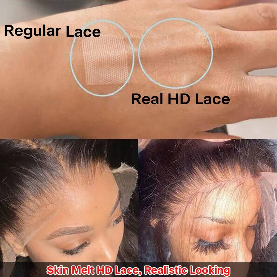 180 Density 13X6 Hd Lace Frontal Wig