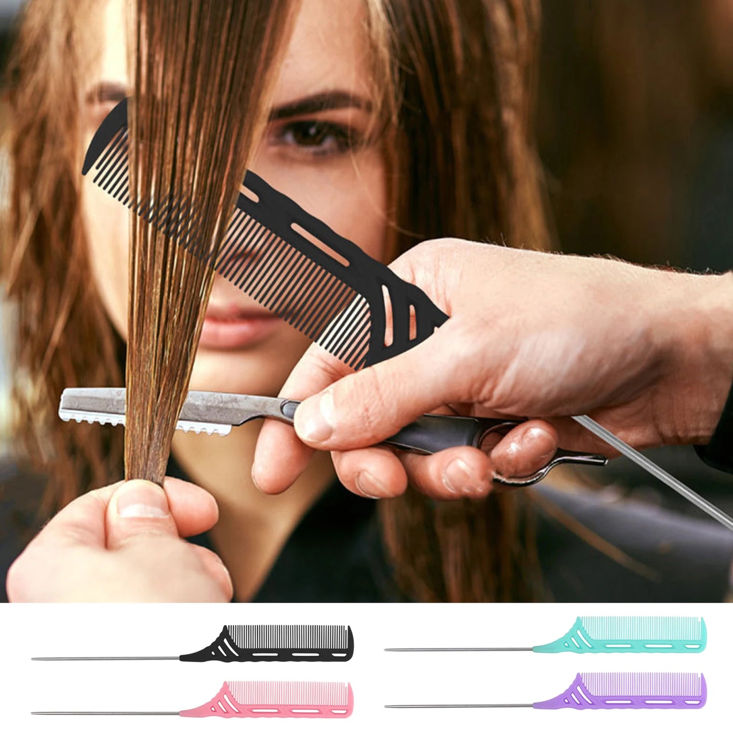Professional Rat Tail Comb