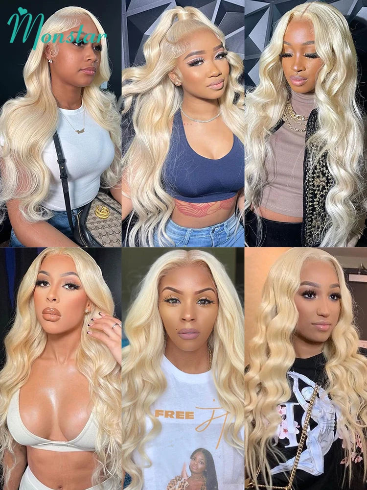 1/3/4 613 Blonde Hair Extension Brazilian Hair Weave Bundles