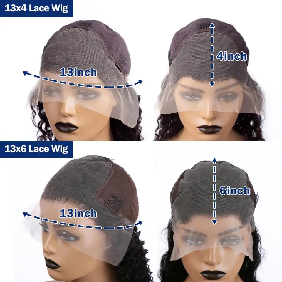 180 Density 13X6 Hd Lace Frontal Wig