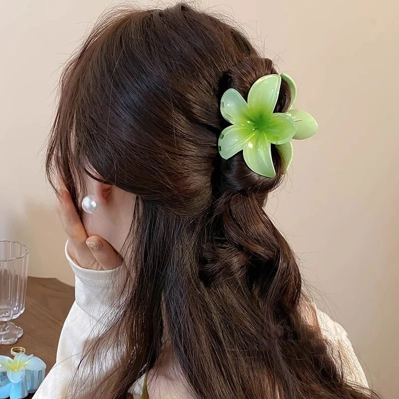 1/2/3pcs Flower Hair Claw Clip