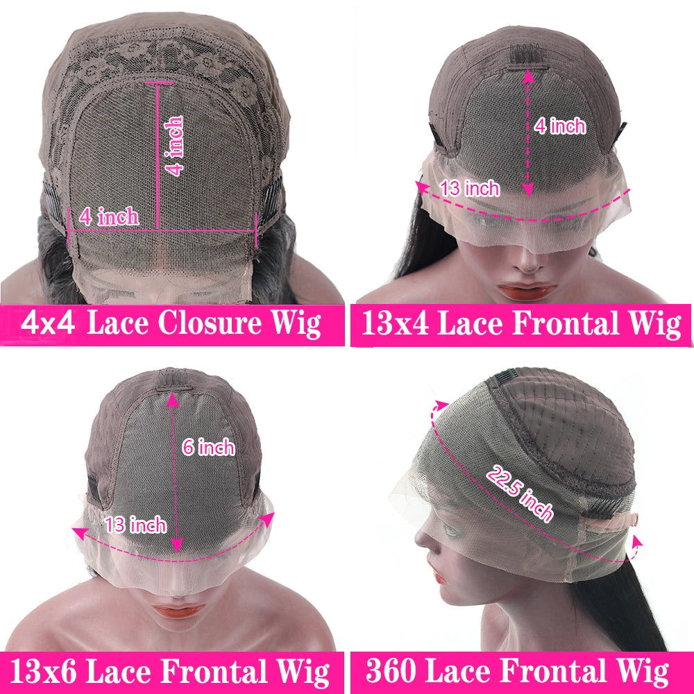 Brown 13x6 HD Lace Frontal Wig