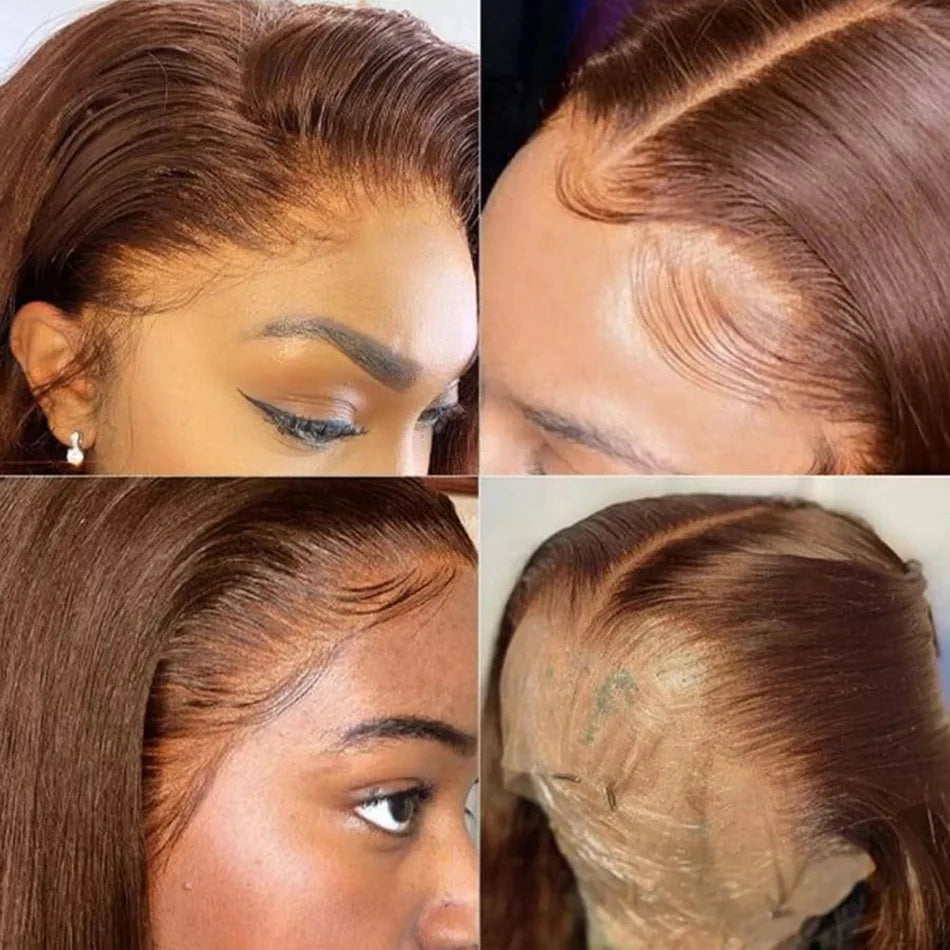 Brown 13x6 HD Lace Frontal Wig