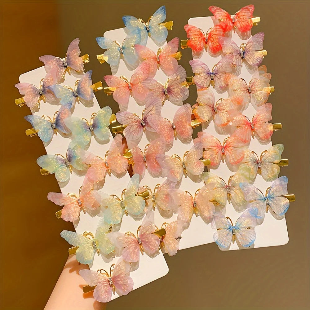 Sweet Girl Butterfly Hairpins