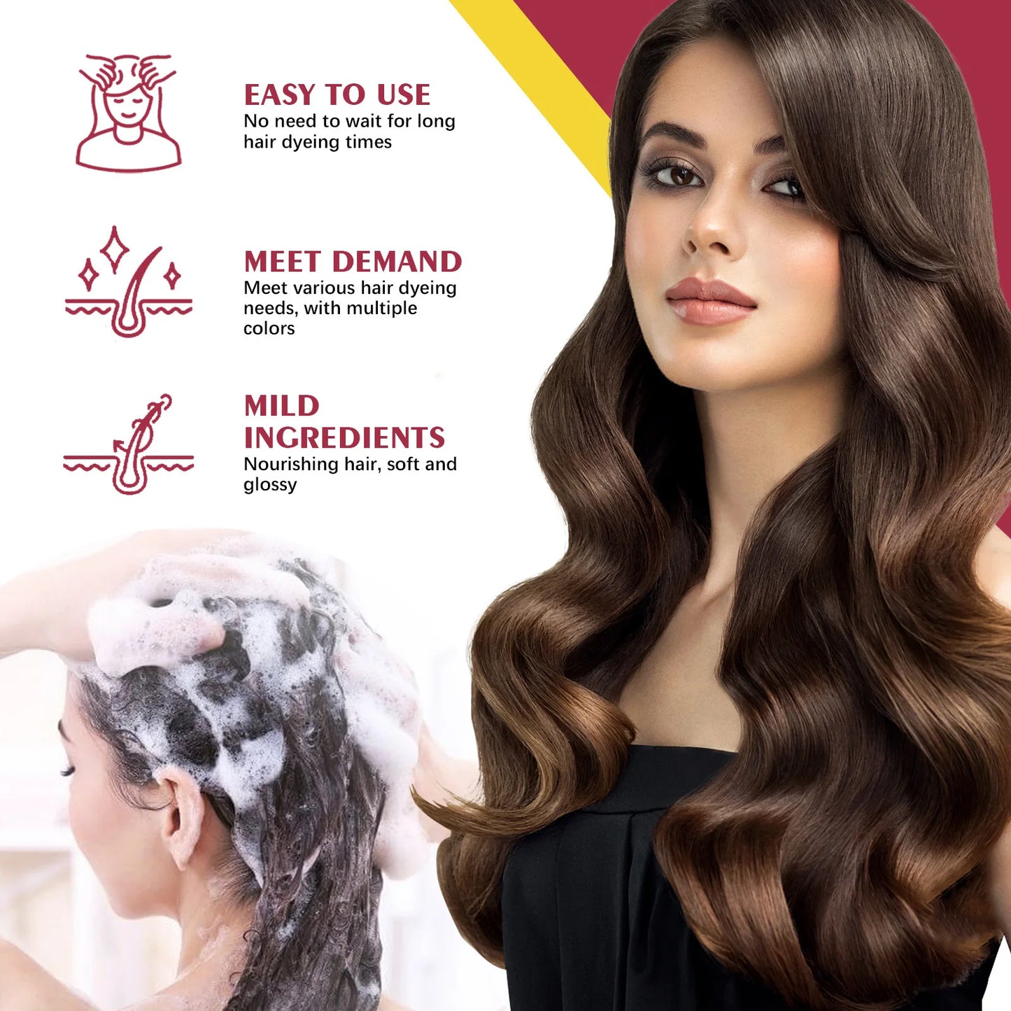 Hair Color Dye Shampoo