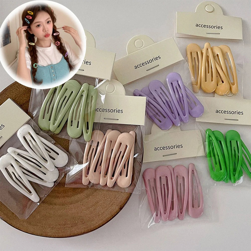 1bag Metal Snap Hairgrip