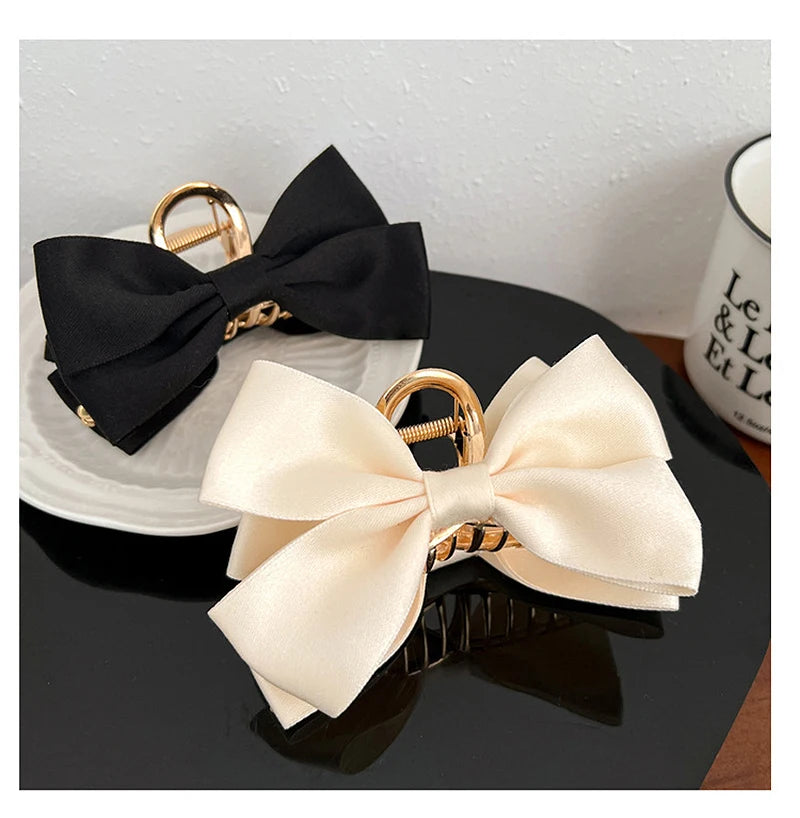 Large Fashion Satin Bow Headdress