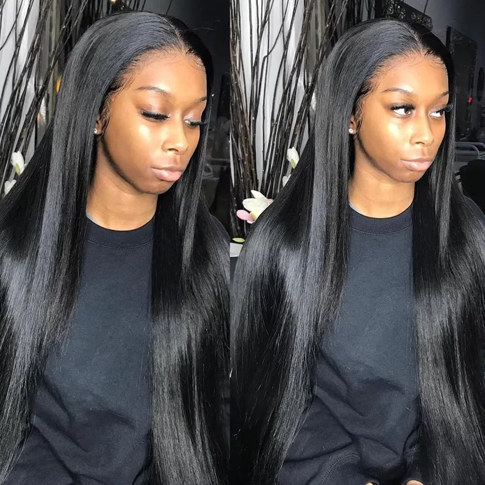 Natural Color Brazilian Human Hair Straight Bundles