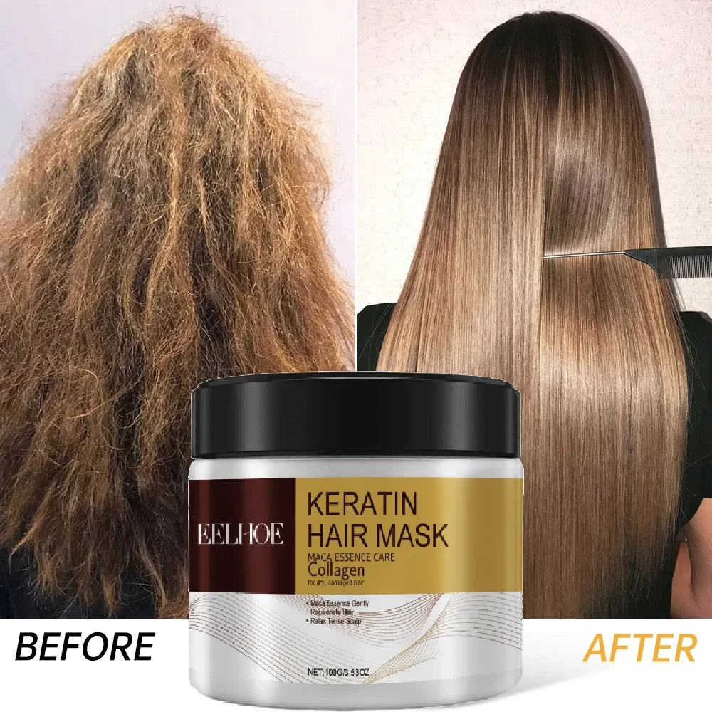 Collagen Hair Treatment Deep Repair Conditioning Argan Oil