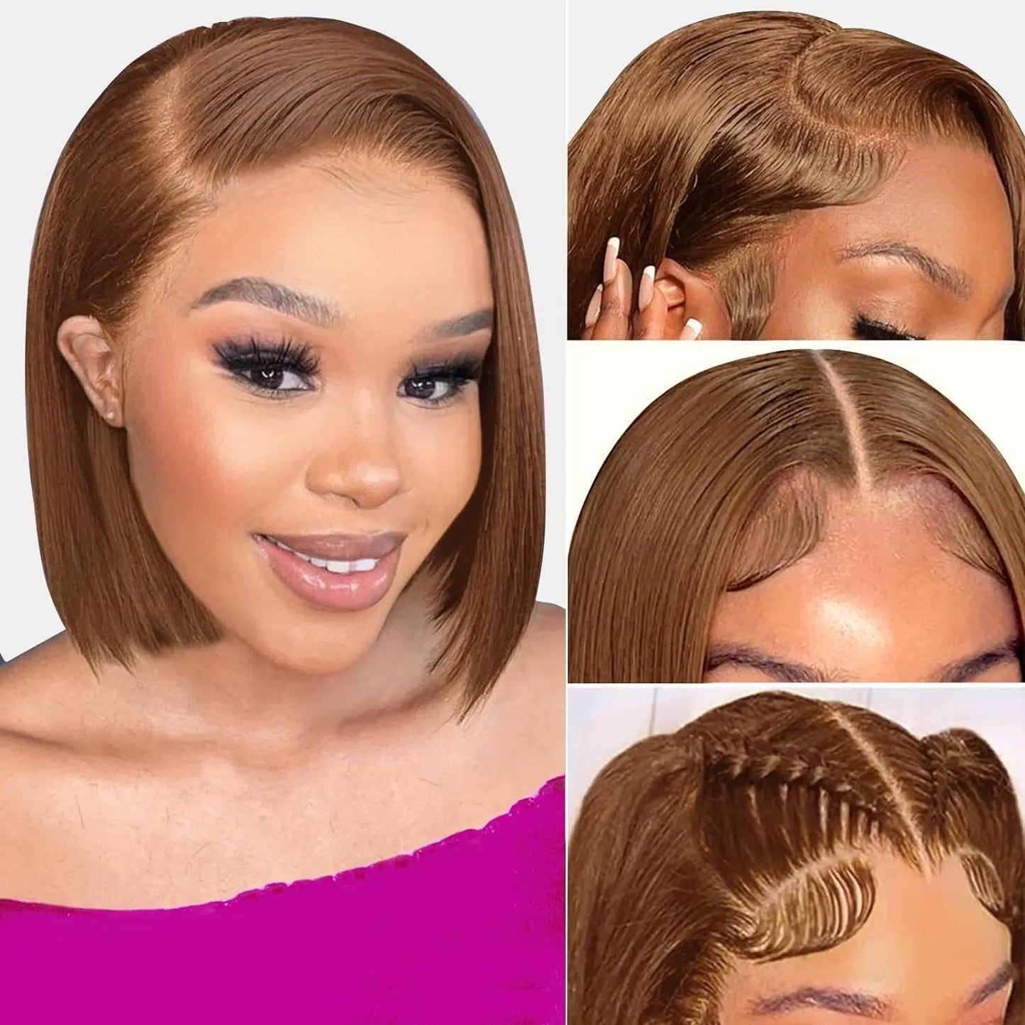Human Hair Short Wigs