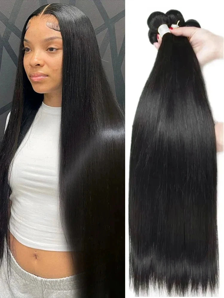 Rosabeauty 100% Natural Human Hair Bundles