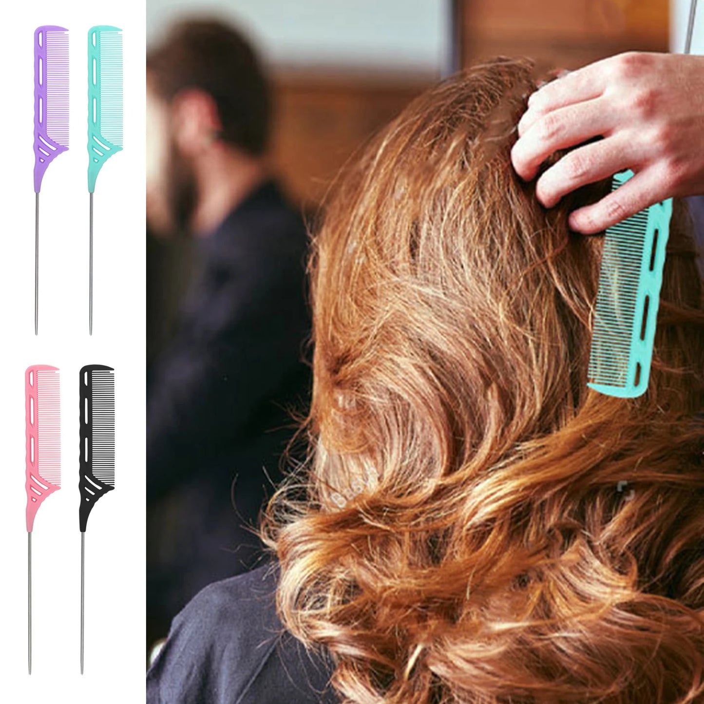 Professional Rat Tail Comb