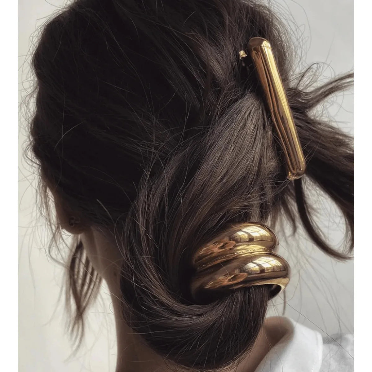 Metal Irregular Double-layer Hair Bands Ropes