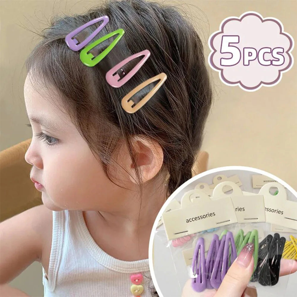 1bag Metal Snap Hairgrip