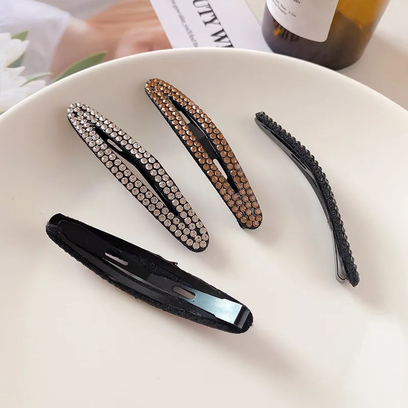 2pcs/set Rhinestone Hair Clips