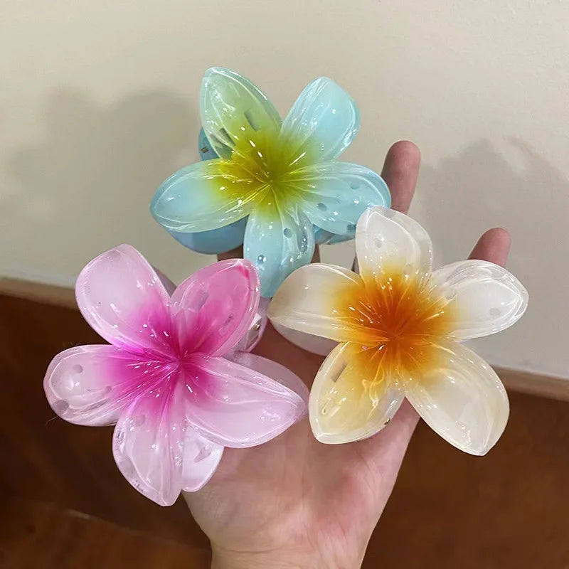 2024 New Fashion Women Flower Hair Clips