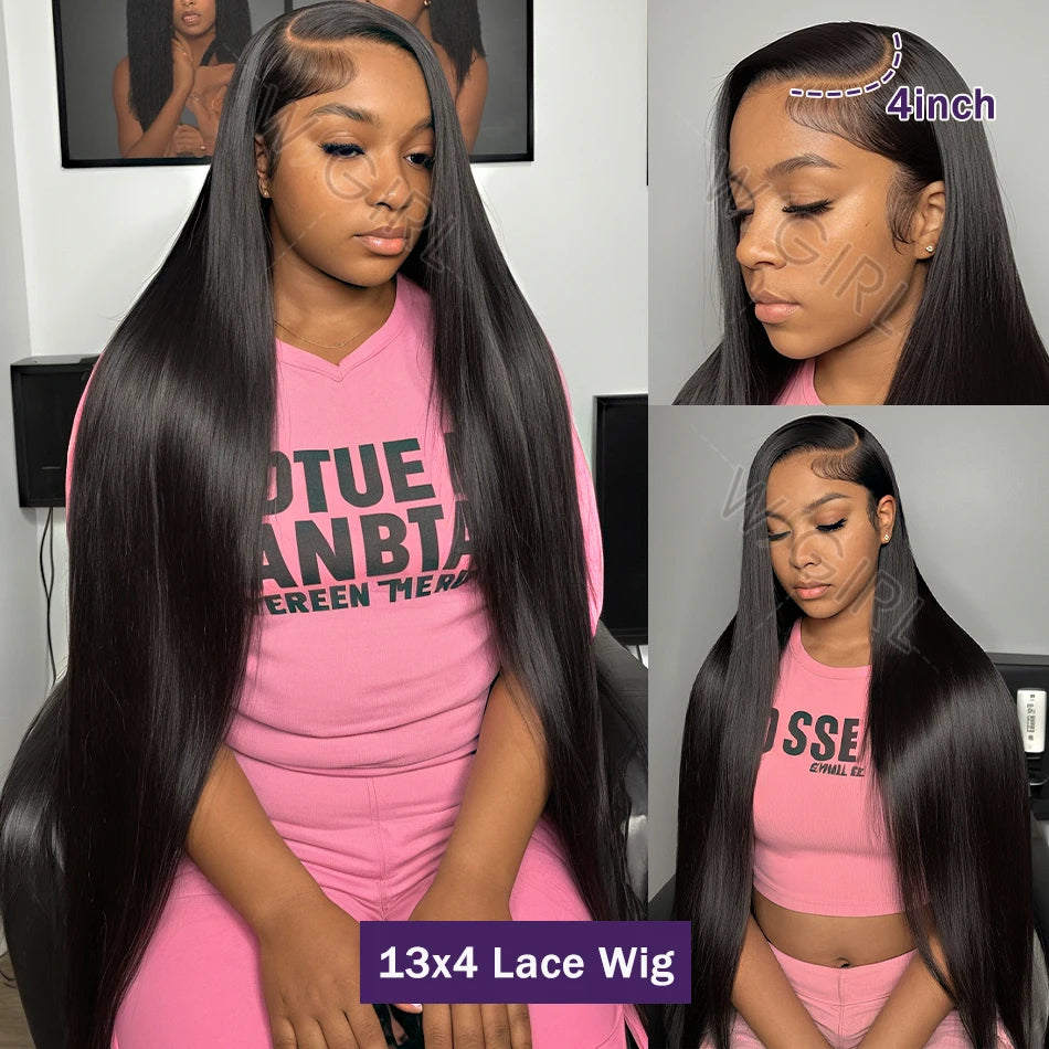 Straight 13x6 Lace Front Human Hair Wigs