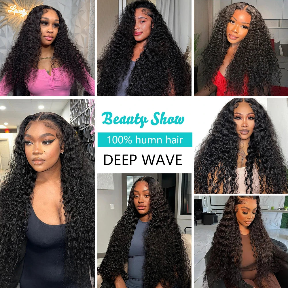 Deep Wave Remy Human Hair Bundles