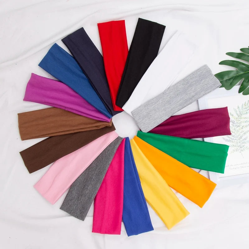 Elastic Cotton Fashion Headbands