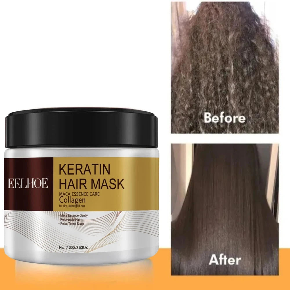 Collagen Hair Treatment Deep Repair Conditioning Argan Oil
