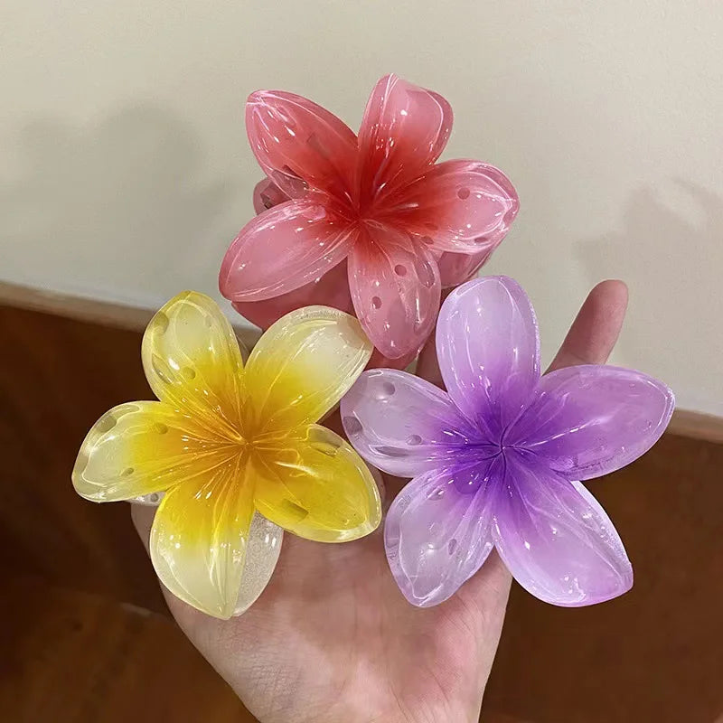 2024 New Fashion Women Flower Hair Clips