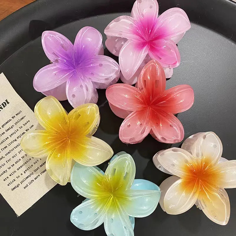 2024 New Fashion Women Flower Hair Clips