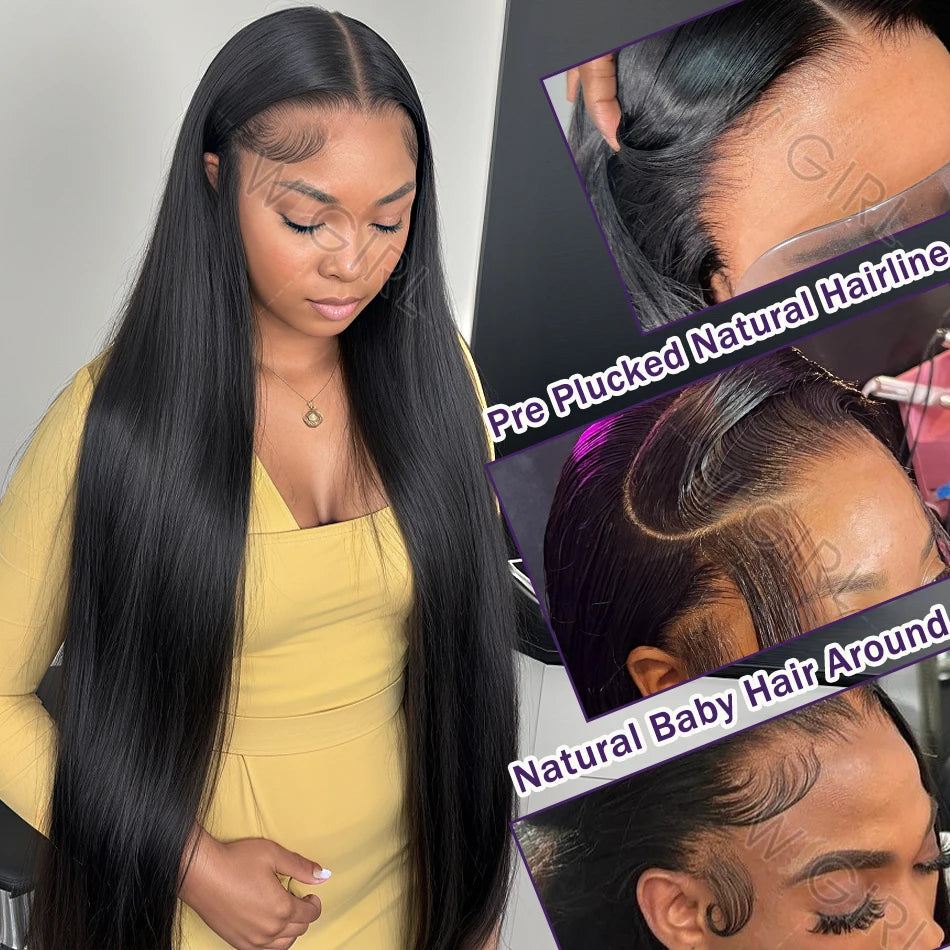 Straight 13x6 Lace Front Human Hair Wigs