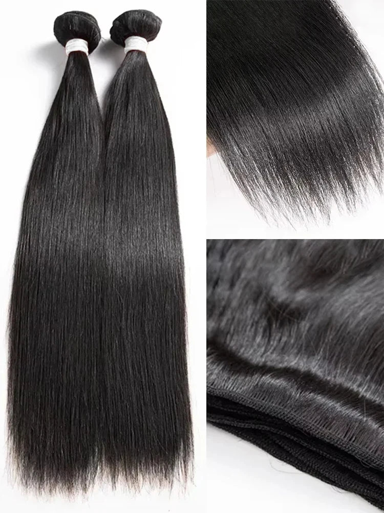 Rosabeauty 100% Natural Human Hair Bundles
