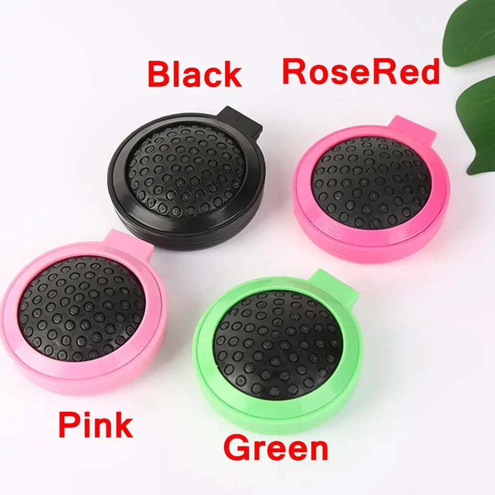 Folding Hair Brush With Mirror