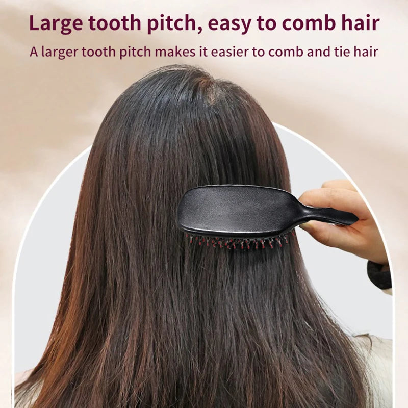 Hair Brush Boar Bristle Massage Comb