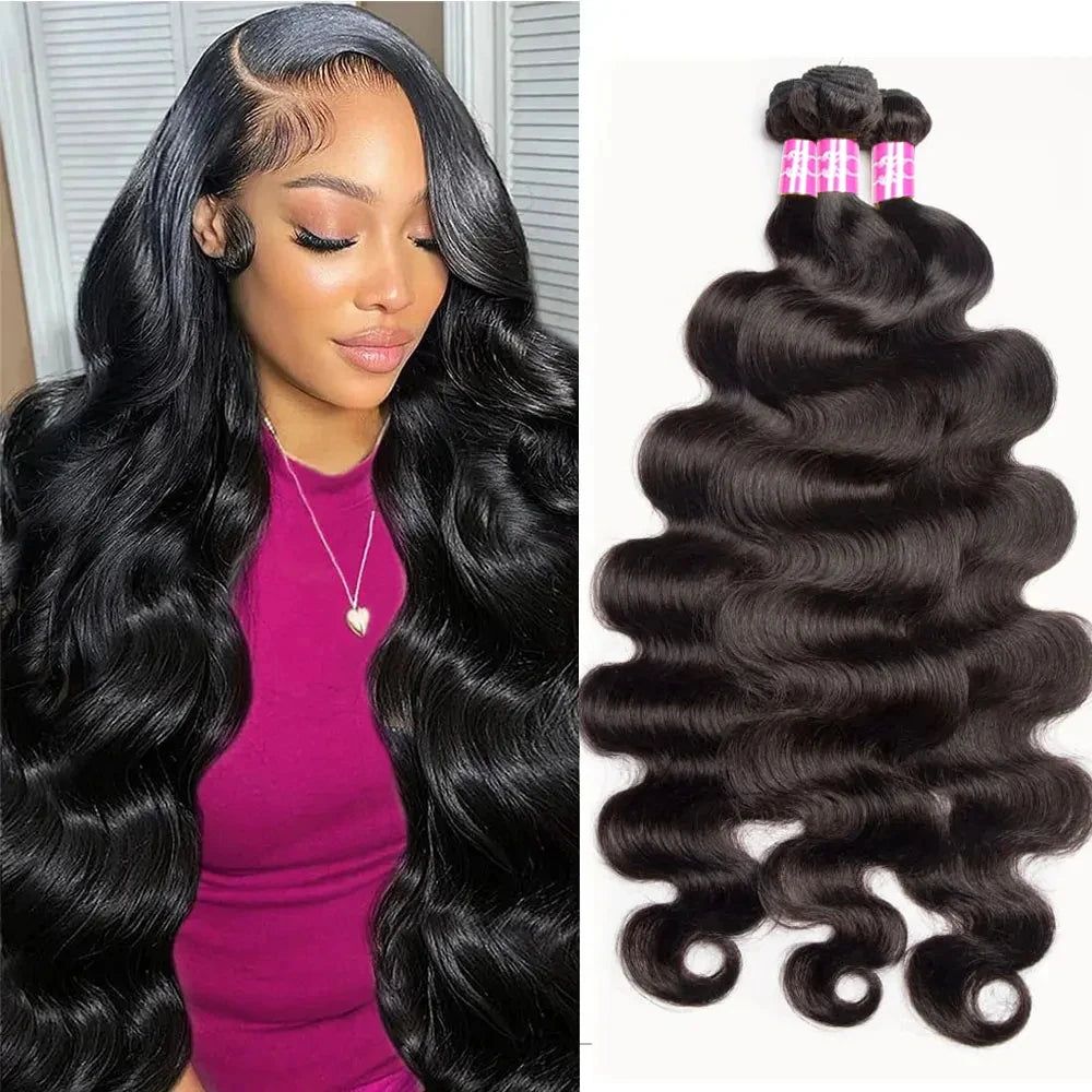 10-40 Long Inch Body Wave Human Hair Bundle