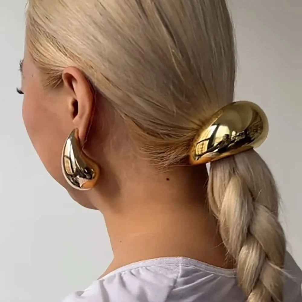 Metal Irregular Double-layer Hair Bands Ropes