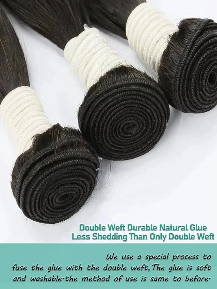 Rosabeauty 100% Natural Human Hair Bundles
