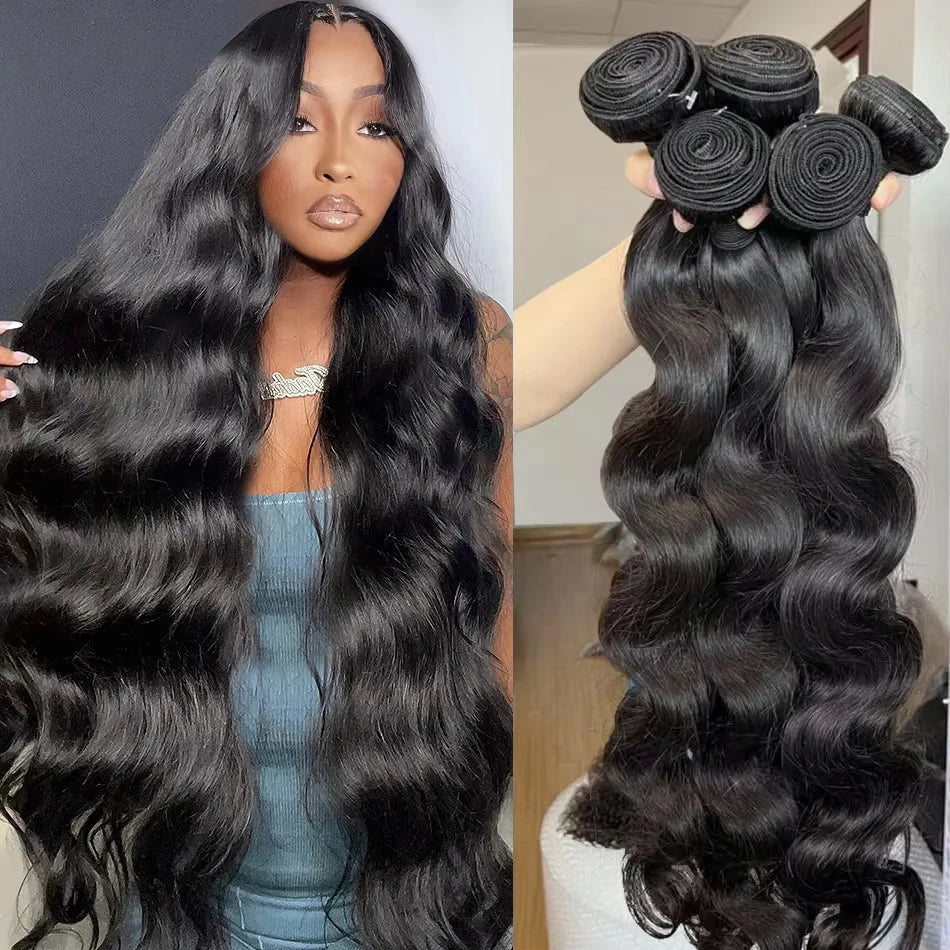 38 40 Inch Body Wave 3 4 Bundles