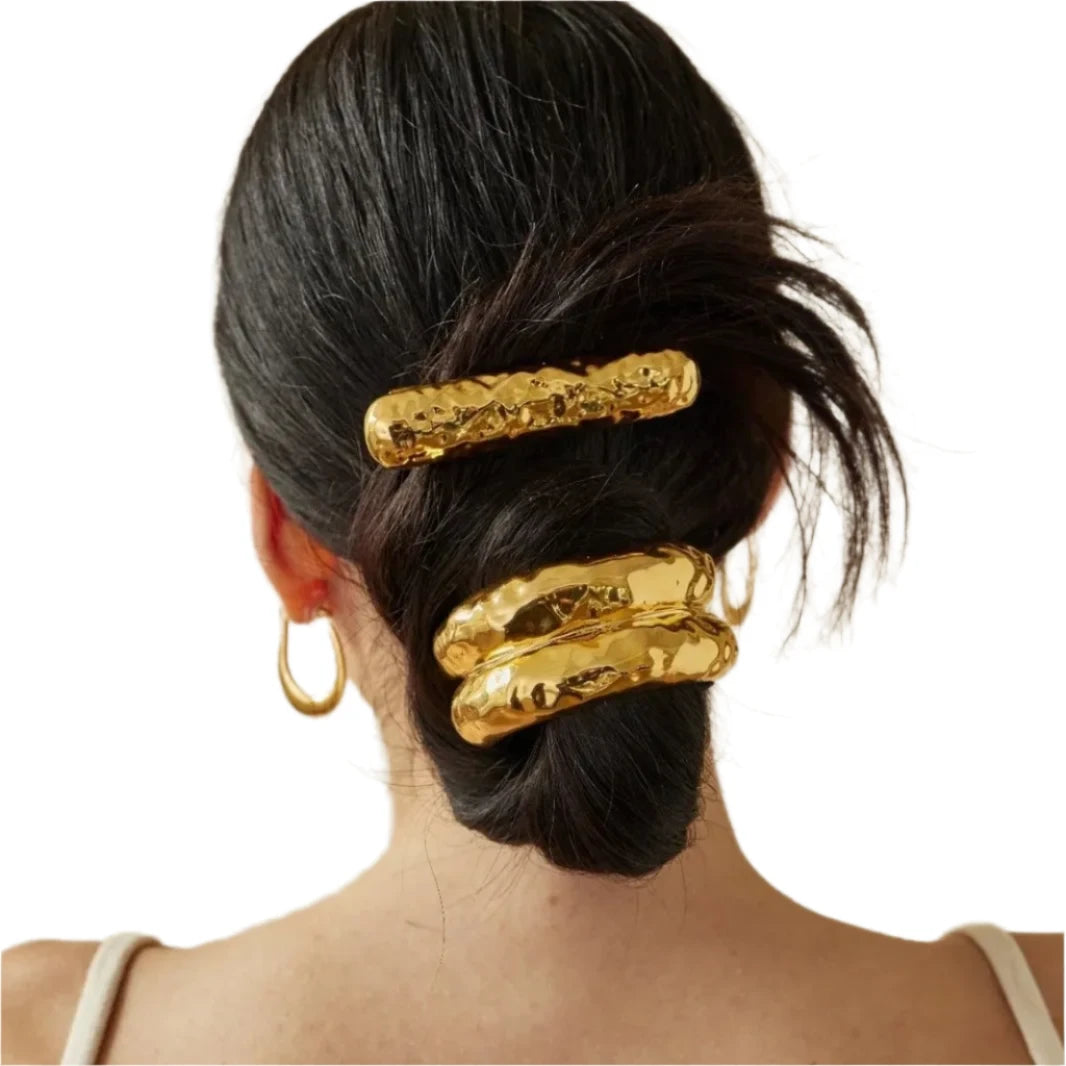 Metal Irregular Double-layer Hair Bands Ropes