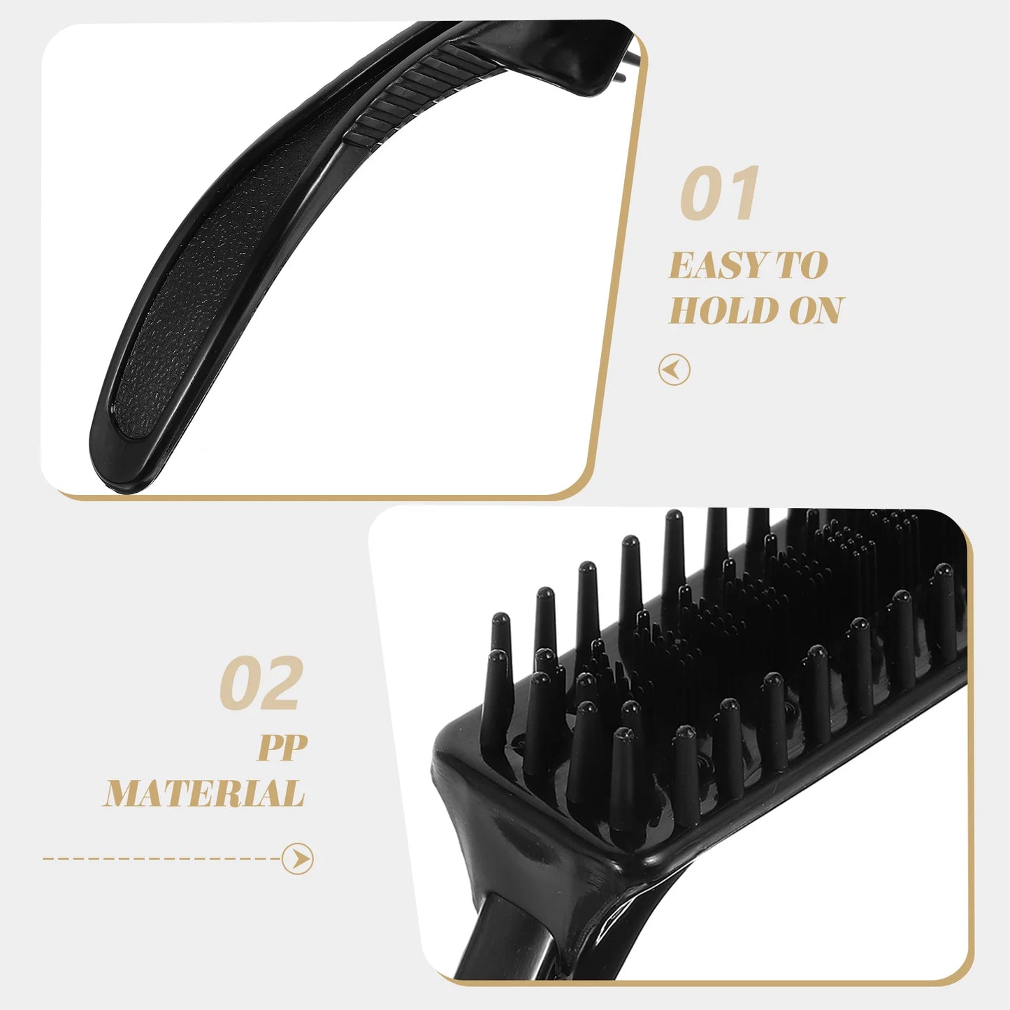 6 Pcs Hair Dye Applicator Highlight Comb