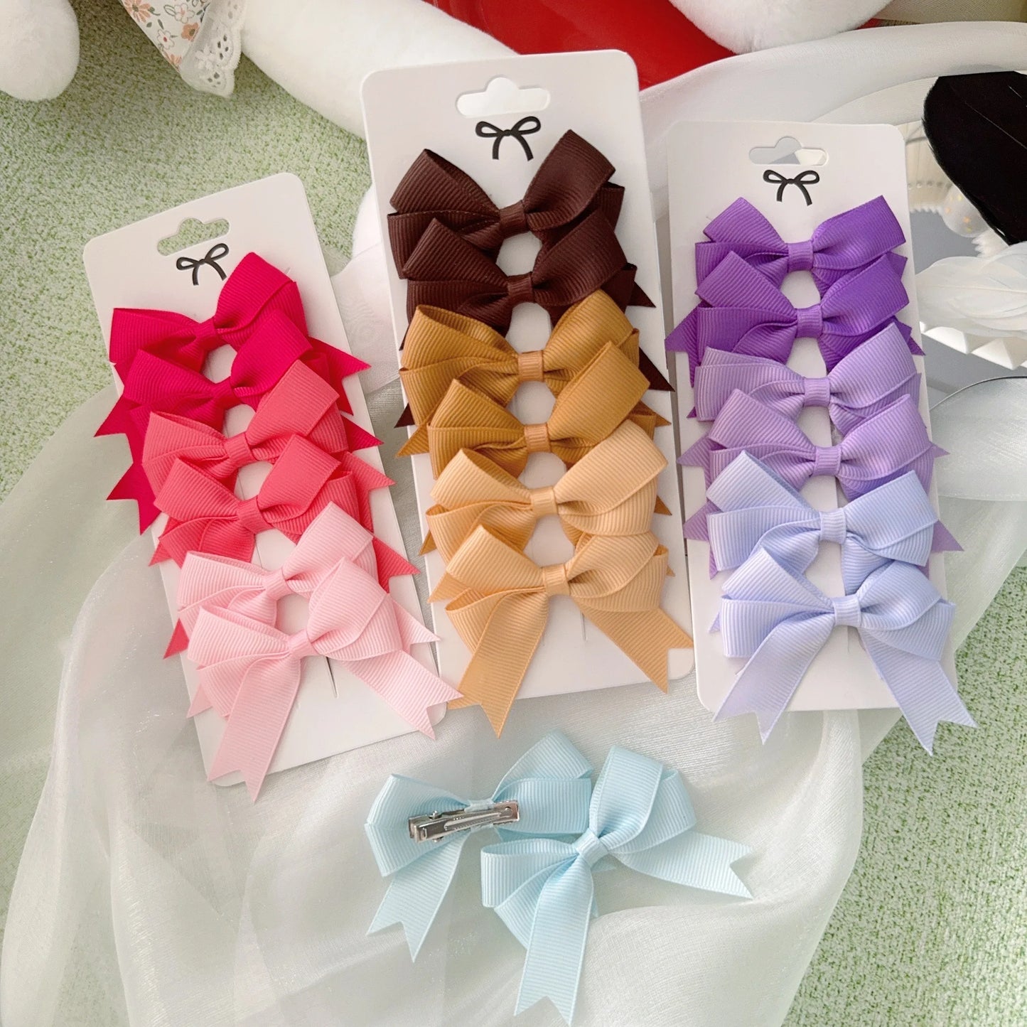 Princess Bowknot Hairpins With Hair Clip