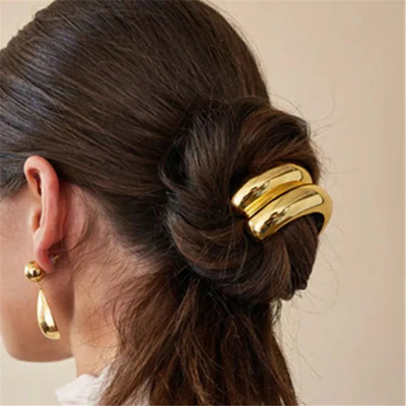 Metal Smooth Elastic Hair Loop HairBands
