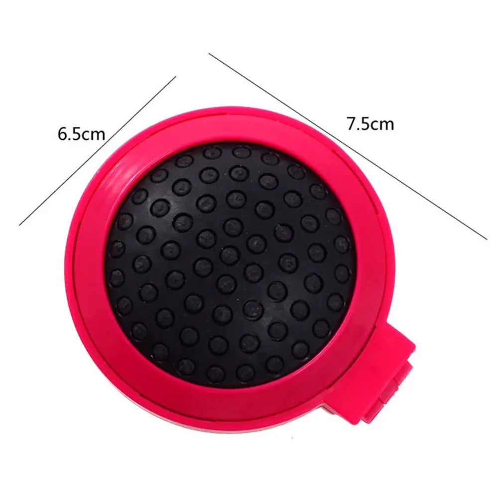 Folding Hair Brush With Mirror