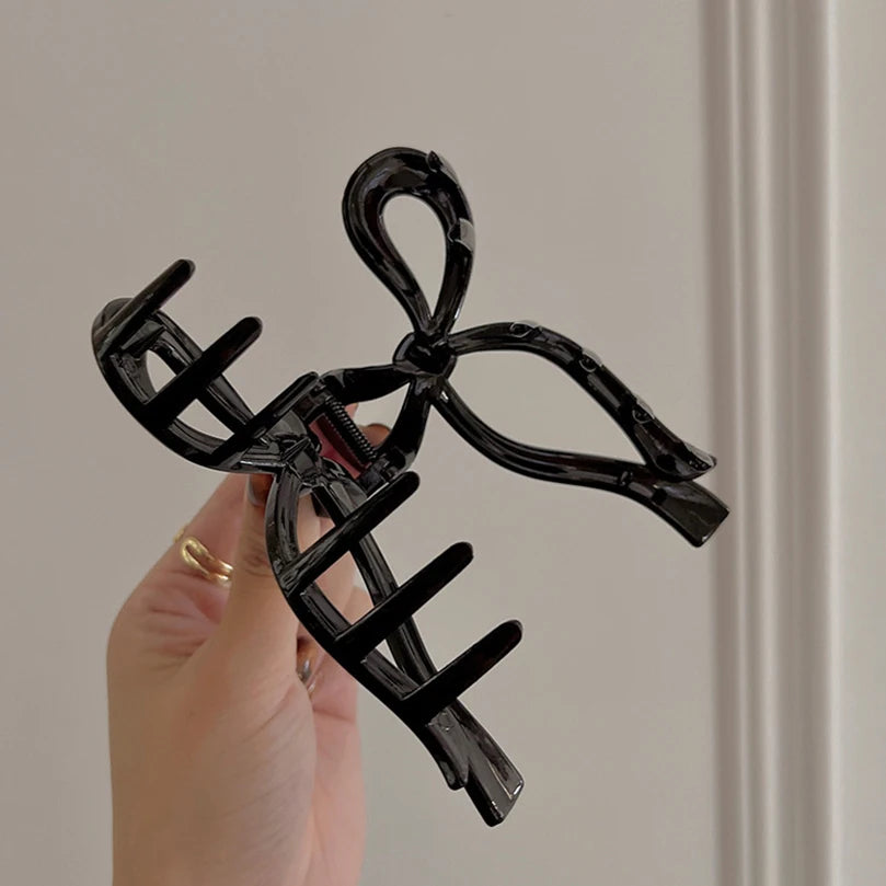 Ponytail Bow Large Hair Claw Crab Hair Accessories