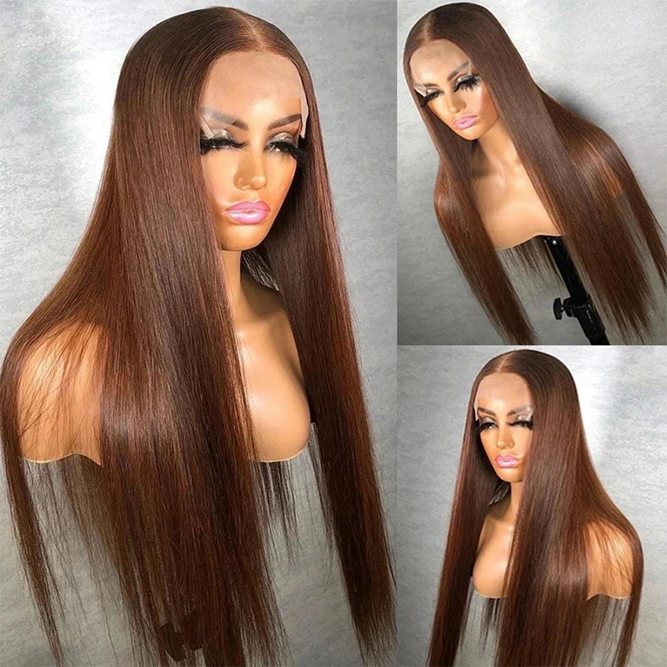 Brown 13x6 HD Lace Frontal Wig