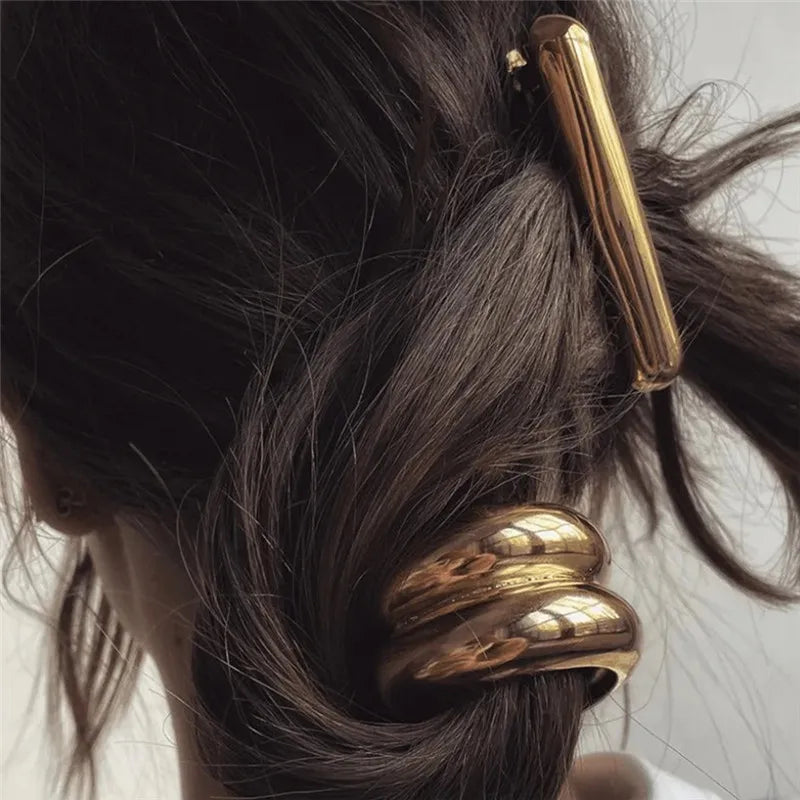 Metal Smooth Elastic Hair Loop HairBands