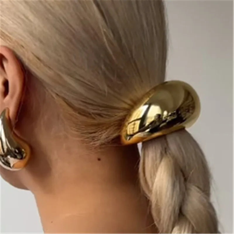 Metal Smooth Elastic Hair Loop HairBands